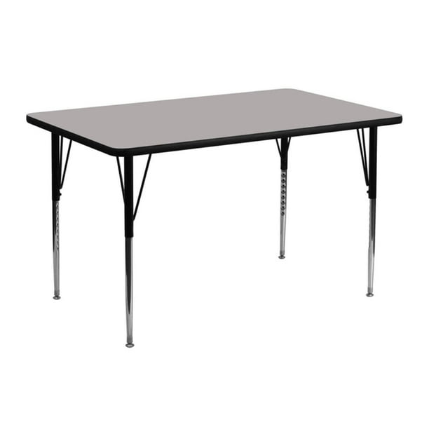 MFO 60 Round Activity Table with Yellow Thermal Fused Laminate Top and Height Adjustable Pre-School Legs MFO 60 Round Activity Table with Yellow Thermal Fused Laminate Top and Height Adjustable Pre-School Legs